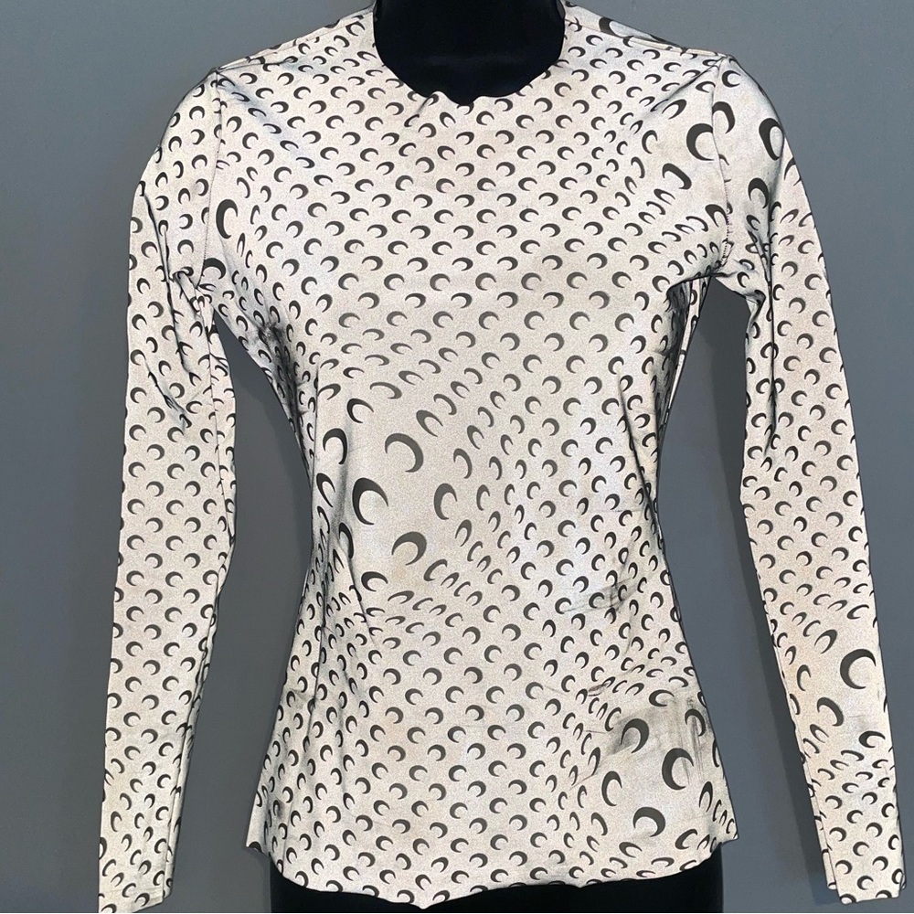 Authentic!!Marine Serre reflective top.